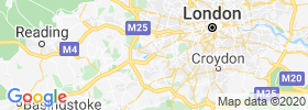 Sunbury On Thames map